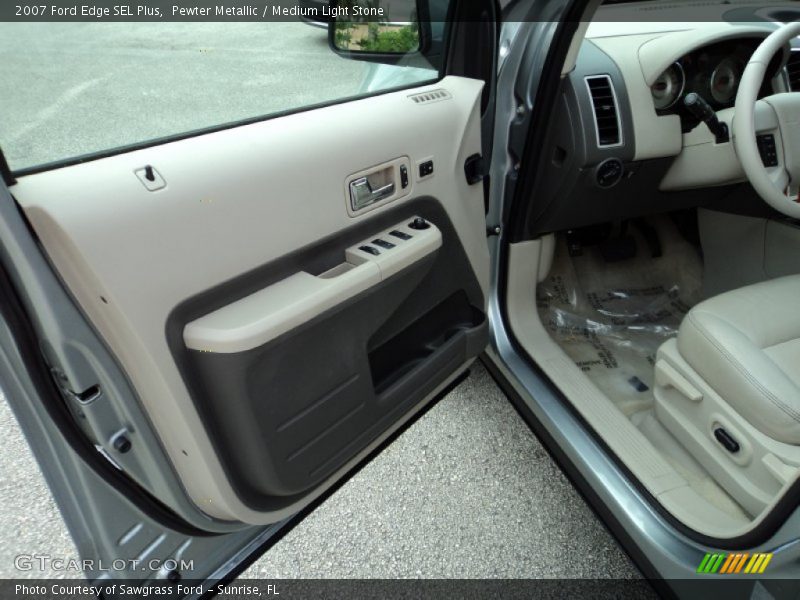 Pewter Metallic / Medium Light Stone 2007 Ford Edge SEL Plus