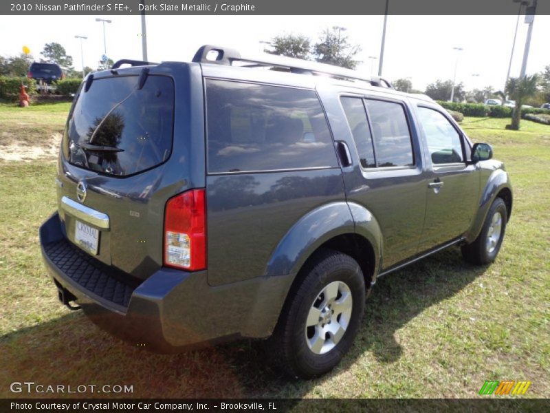 Dark Slate Metallic / Graphite 2010 Nissan Pathfinder S FE+