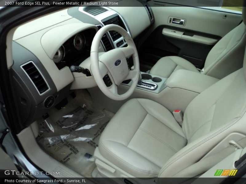 Pewter Metallic / Medium Light Stone 2007 Ford Edge SEL Plus
