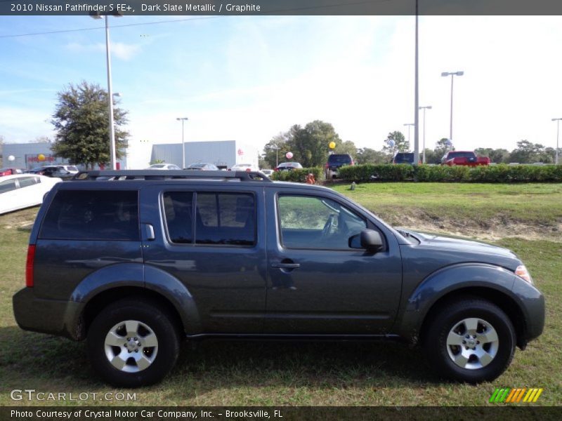 Dark Slate Metallic / Graphite 2010 Nissan Pathfinder S FE+