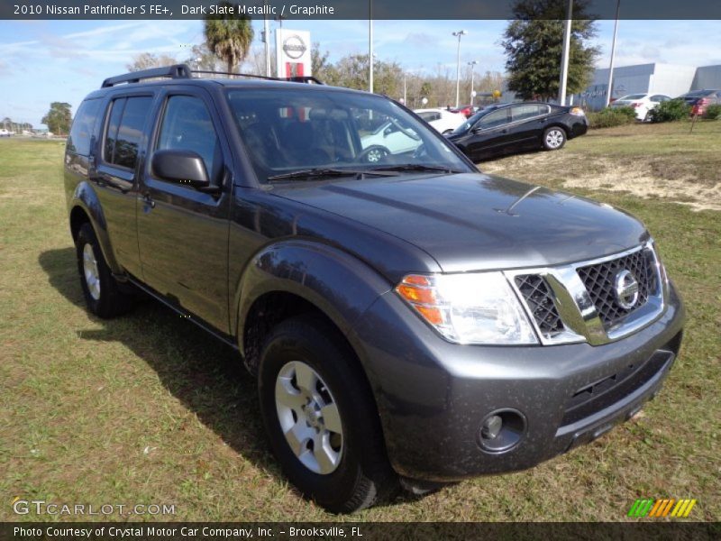 Dark Slate Metallic / Graphite 2010 Nissan Pathfinder S FE+