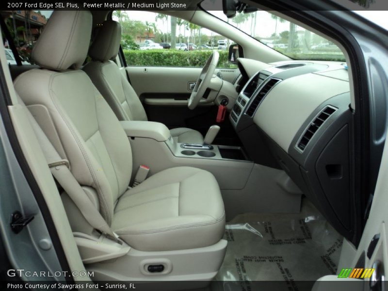 Pewter Metallic / Medium Light Stone 2007 Ford Edge SEL Plus
