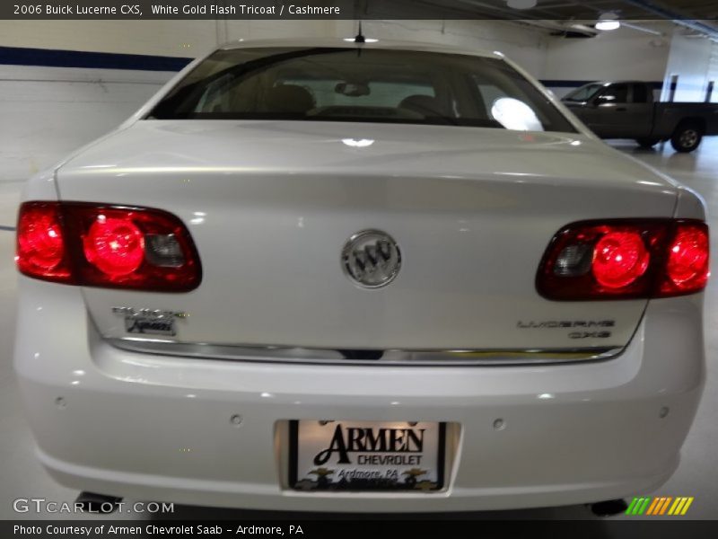 White Gold Flash Tricoat / Cashmere 2006 Buick Lucerne CXS