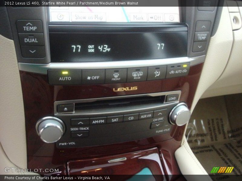 Controls of 2012 LS 460