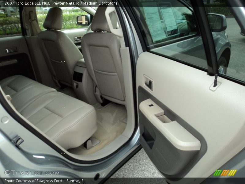 Pewter Metallic / Medium Light Stone 2007 Ford Edge SEL Plus