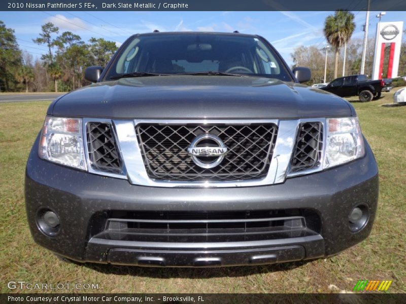 Dark Slate Metallic / Graphite 2010 Nissan Pathfinder S FE+