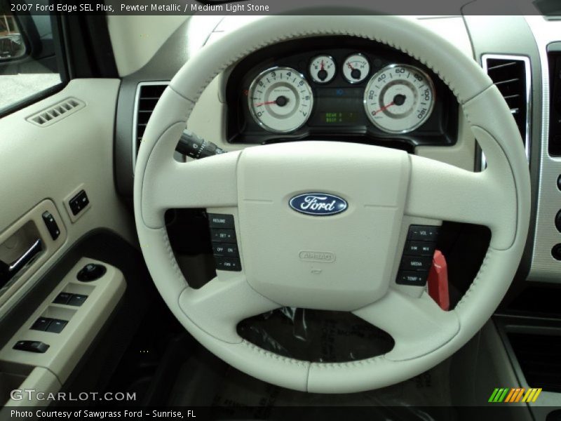 Pewter Metallic / Medium Light Stone 2007 Ford Edge SEL Plus