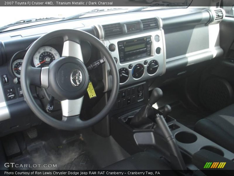 Titanium Metallic / Dark Charcoal 2007 Toyota FJ Cruiser 4WD