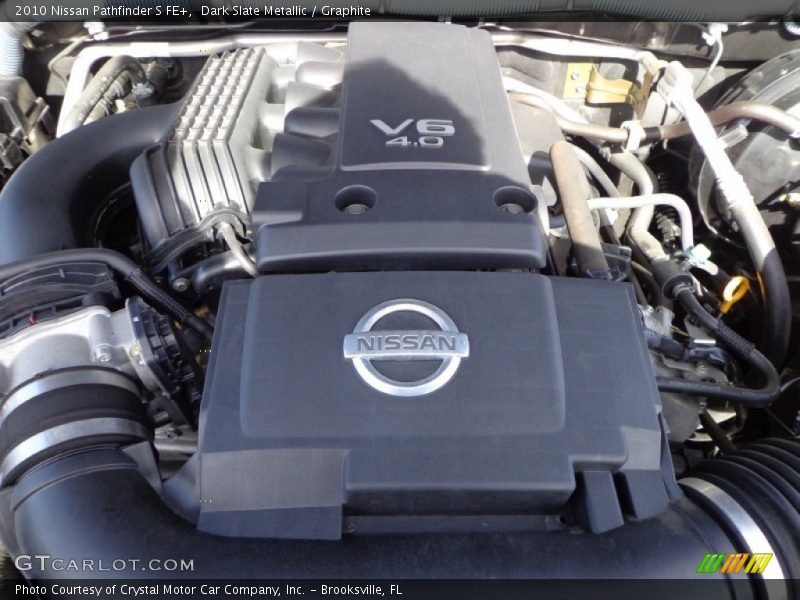 Dark Slate Metallic / Graphite 2010 Nissan Pathfinder S FE+