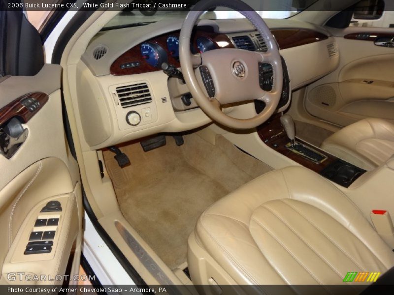 White Gold Flash Tricoat / Cashmere 2006 Buick Lucerne CXS