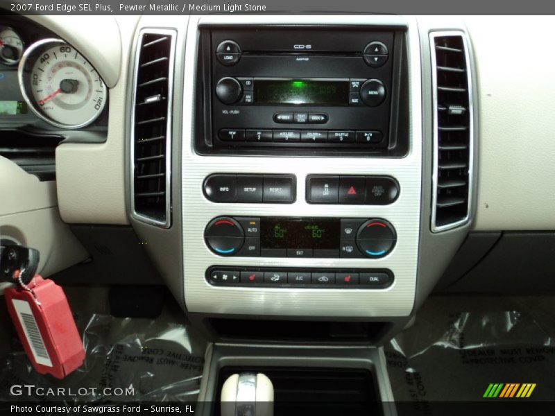 Pewter Metallic / Medium Light Stone 2007 Ford Edge SEL Plus