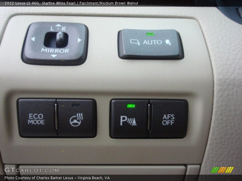 Controls of 2012 LS 460