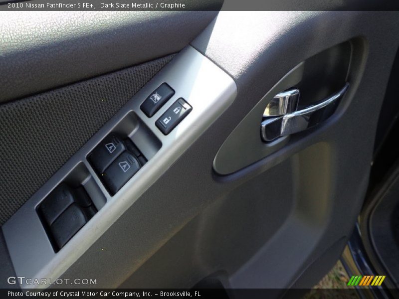Dark Slate Metallic / Graphite 2010 Nissan Pathfinder S FE+