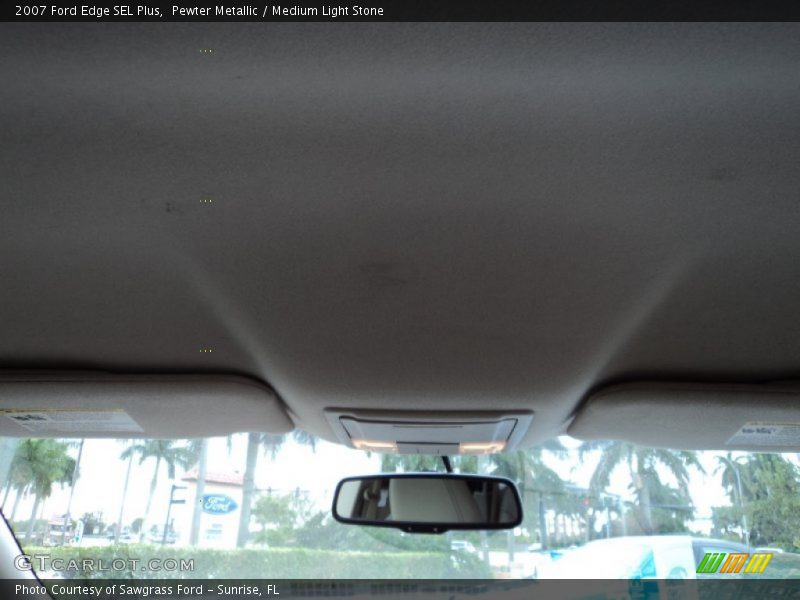 Pewter Metallic / Medium Light Stone 2007 Ford Edge SEL Plus