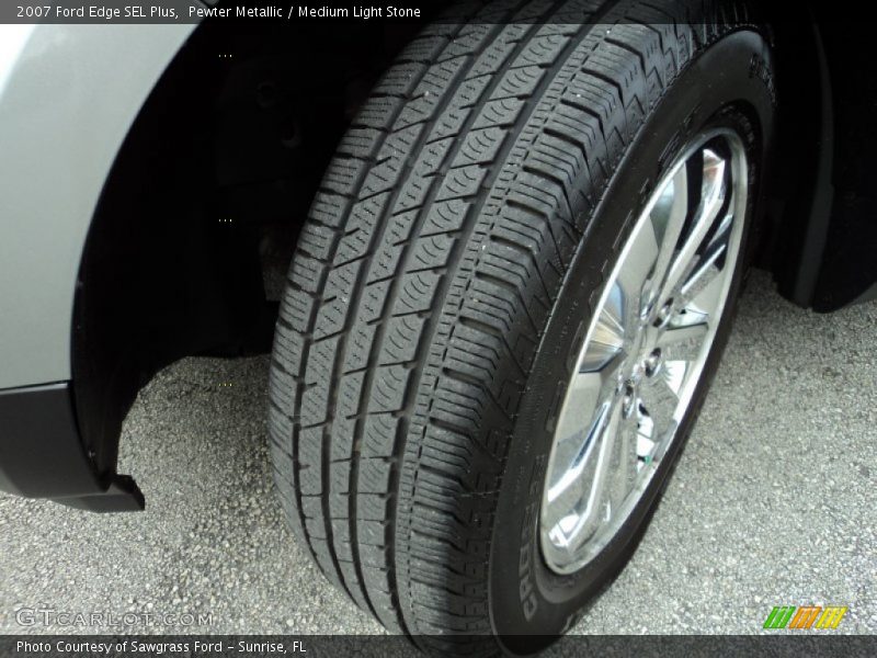 Pewter Metallic / Medium Light Stone 2007 Ford Edge SEL Plus