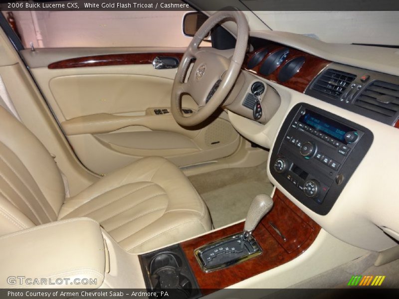 White Gold Flash Tricoat / Cashmere 2006 Buick Lucerne CXS