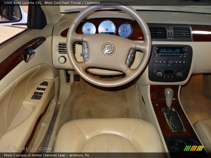 White Gold Flash Tricoat / Cashmere 2006 Buick Lucerne CXS