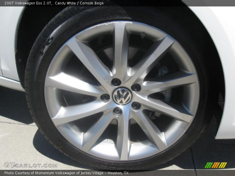 Candy White / Cornsilk Beige 2007 Volkswagen Eos 2.0T