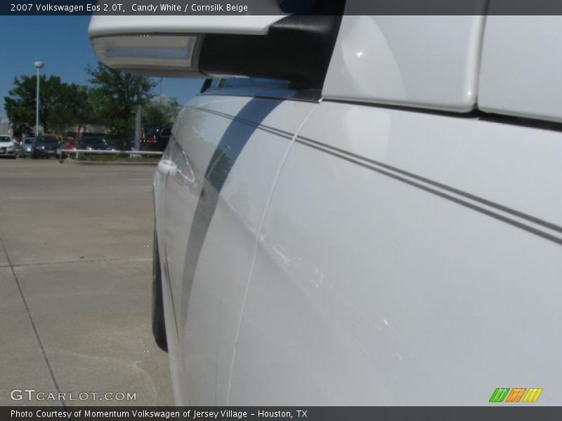 Candy White / Cornsilk Beige 2007 Volkswagen Eos 2.0T