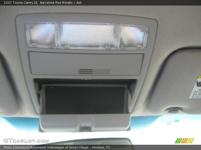 Barcelona Red Metallic / Ash 2007 Toyota Camry LE