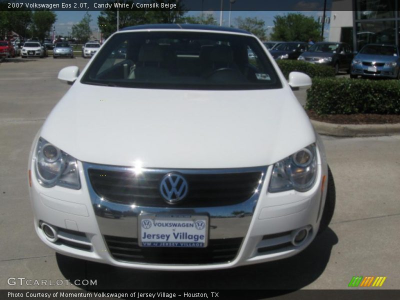 Candy White / Cornsilk Beige 2007 Volkswagen Eos 2.0T