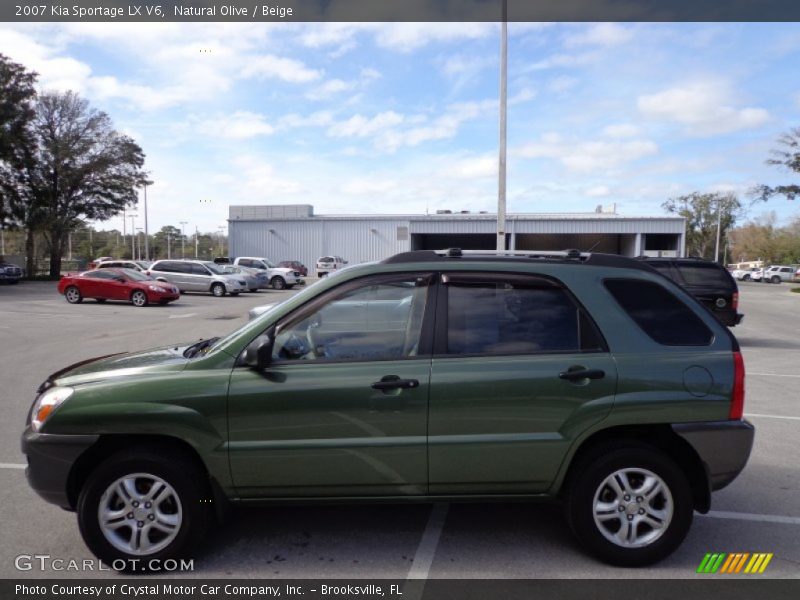 Natural Olive / Beige 2007 Kia Sportage LX V6
