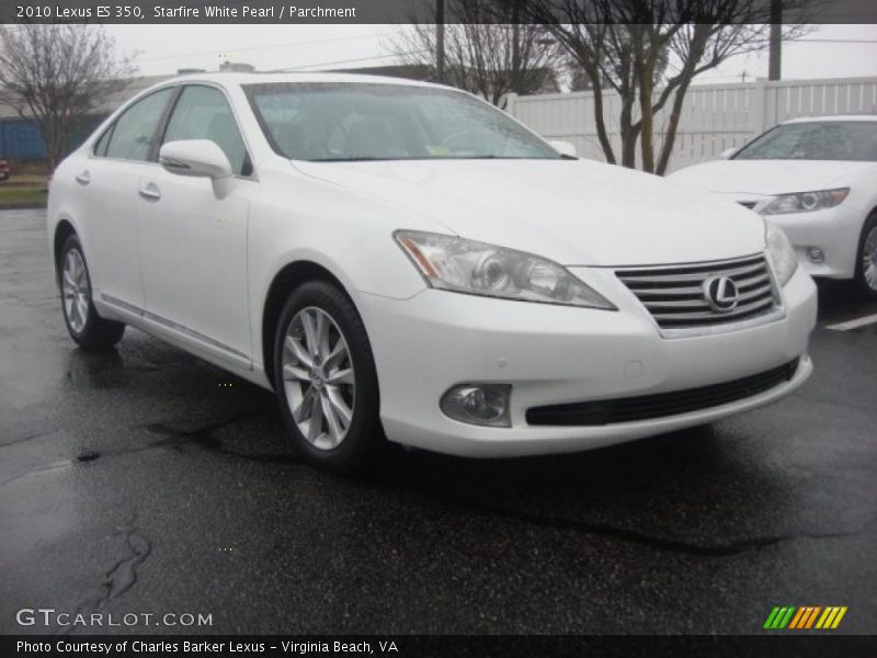 Starfire White Pearl / Parchment 2010 Lexus ES 350
