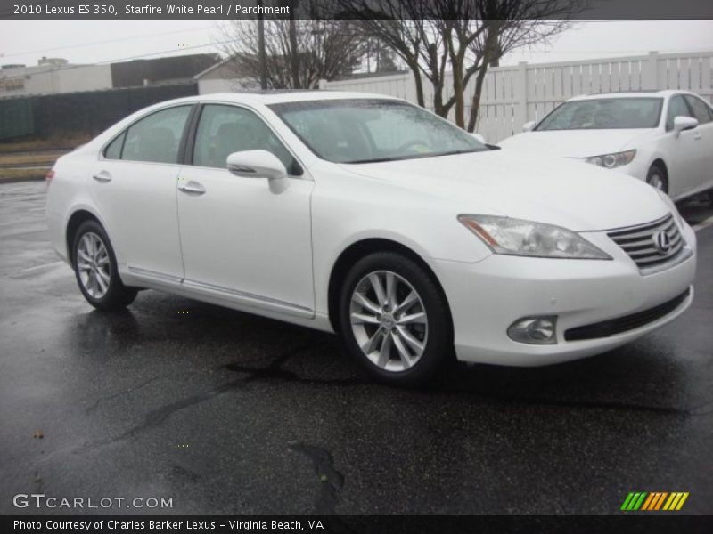 Starfire White Pearl / Parchment 2010 Lexus ES 350