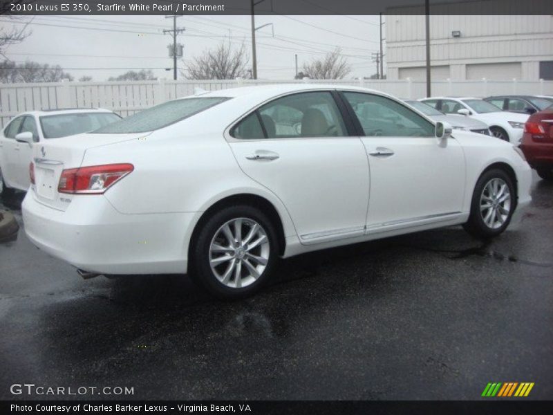 Starfire White Pearl / Parchment 2010 Lexus ES 350