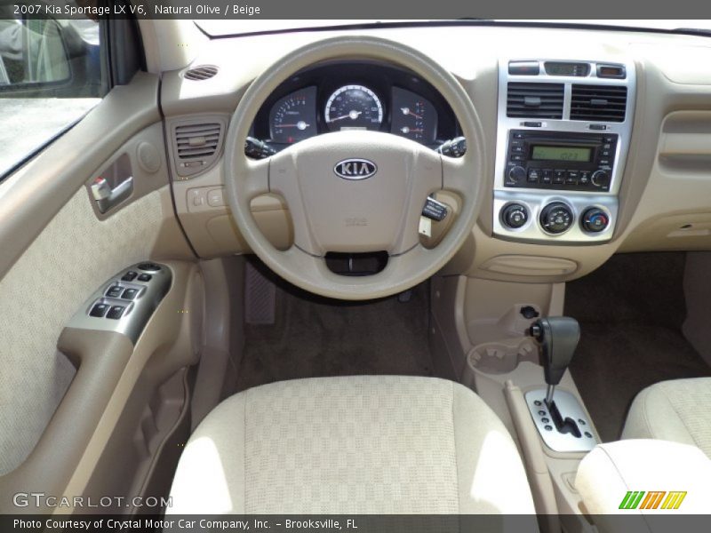 Natural Olive / Beige 2007 Kia Sportage LX V6