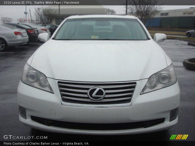 Starfire White Pearl / Parchment 2010 Lexus ES 350