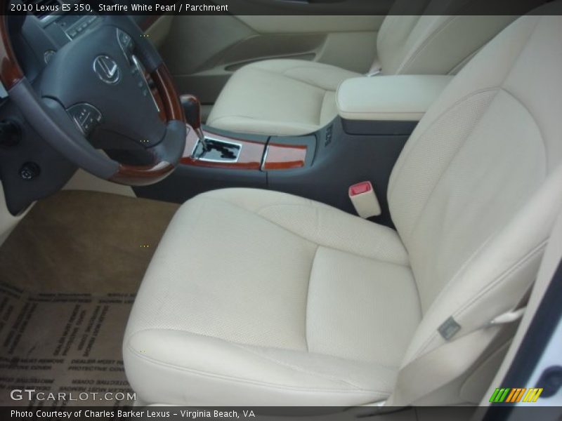 Starfire White Pearl / Parchment 2010 Lexus ES 350