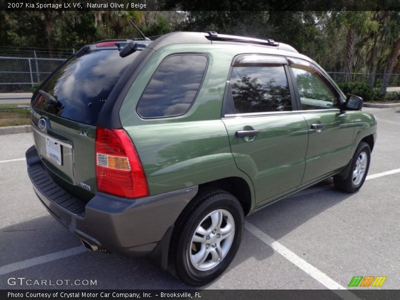 Natural Olive / Beige 2007 Kia Sportage LX V6