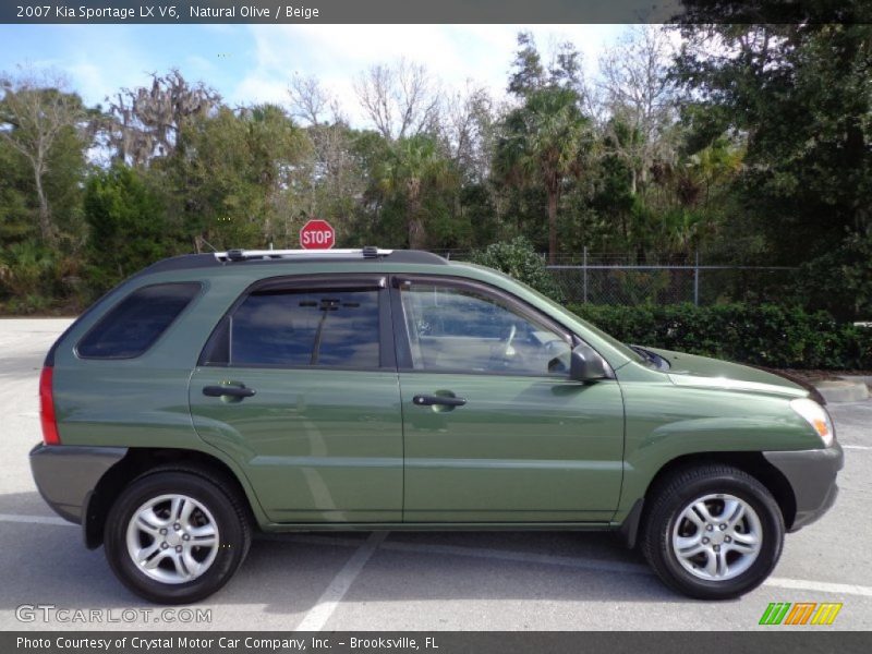 Natural Olive / Beige 2007 Kia Sportage LX V6