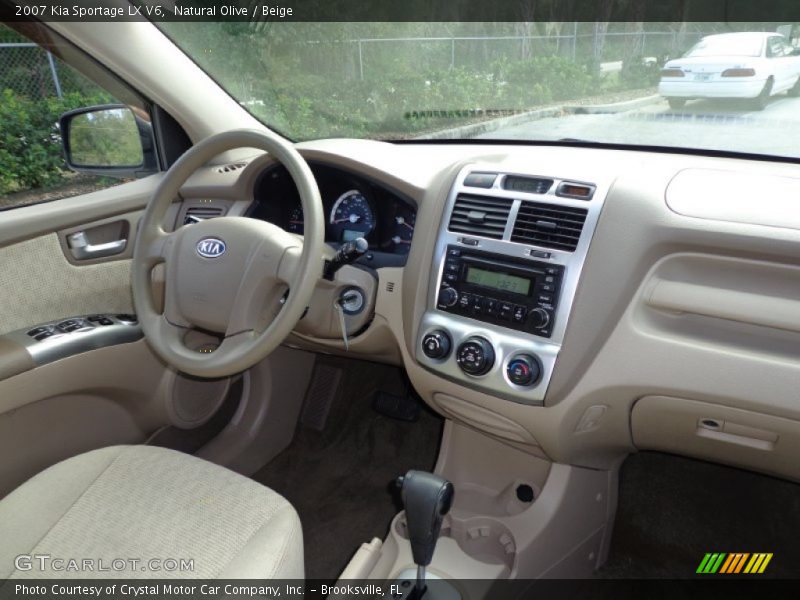 Natural Olive / Beige 2007 Kia Sportage LX V6