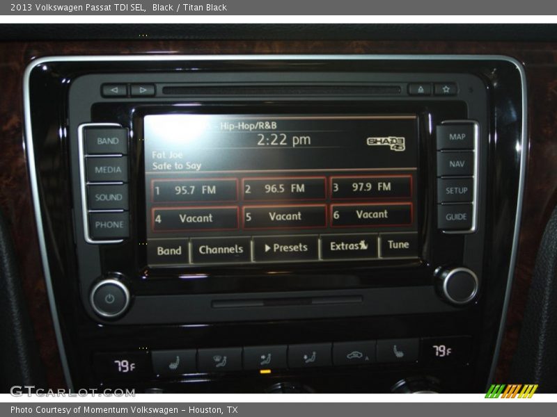 Black / Titan Black 2013 Volkswagen Passat TDI SEL