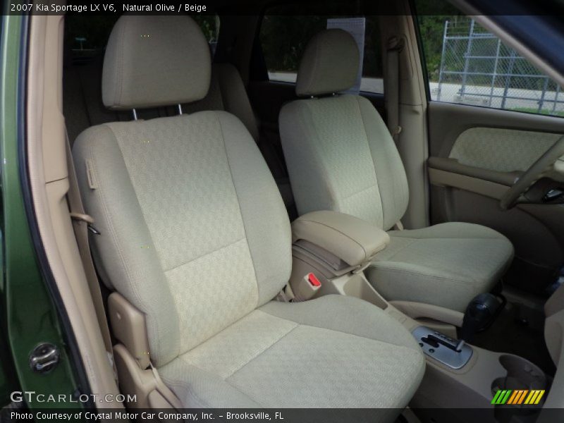 Natural Olive / Beige 2007 Kia Sportage LX V6