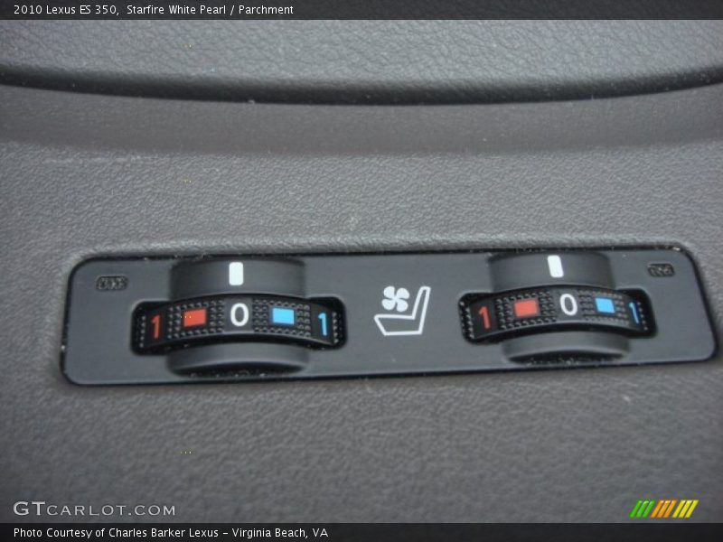 Starfire White Pearl / Parchment 2010 Lexus ES 350
