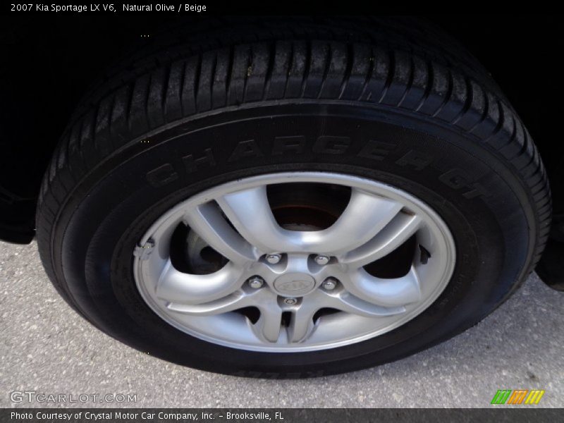 Natural Olive / Beige 2007 Kia Sportage LX V6