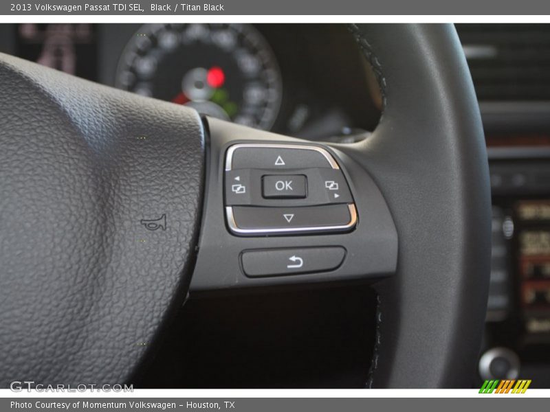 Black / Titan Black 2013 Volkswagen Passat TDI SEL
