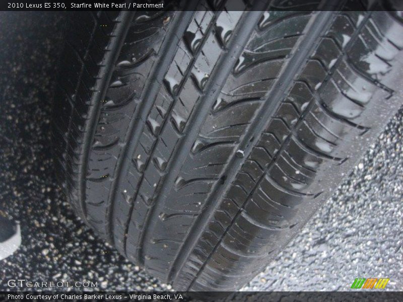 Starfire White Pearl / Parchment 2010 Lexus ES 350