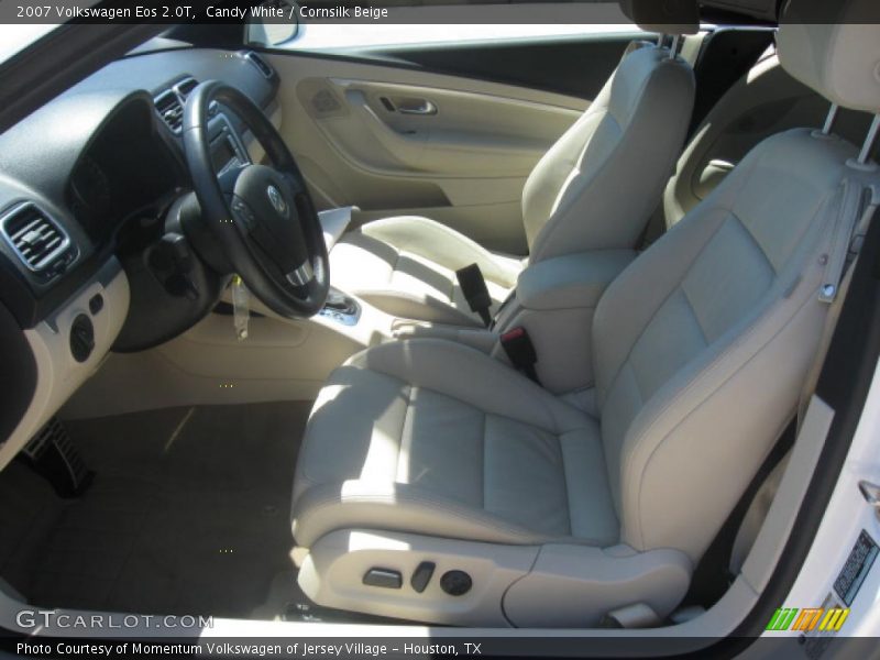 Candy White / Cornsilk Beige 2007 Volkswagen Eos 2.0T