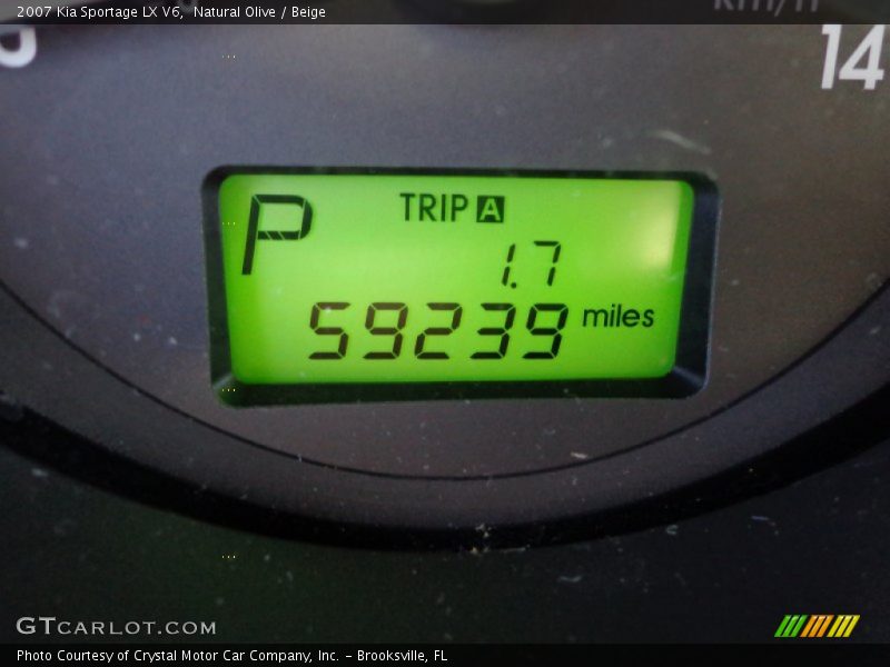 Natural Olive / Beige 2007 Kia Sportage LX V6