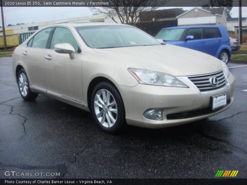Satin Cashmere Metallic / Parchment 2010 Lexus ES 350