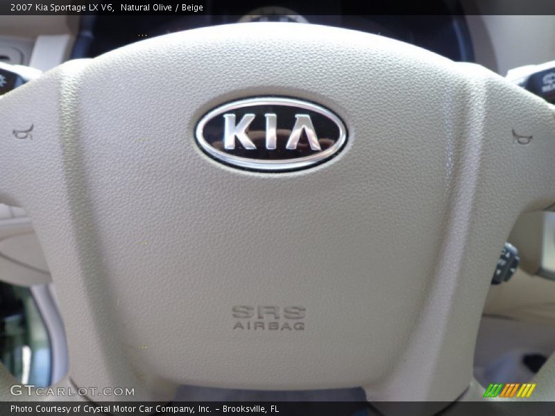 Natural Olive / Beige 2007 Kia Sportage LX V6