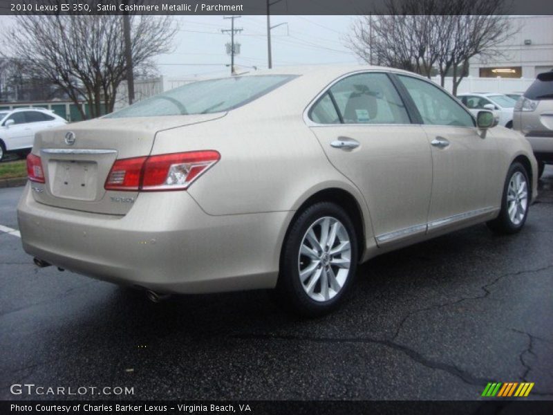 Satin Cashmere Metallic / Parchment 2010 Lexus ES 350