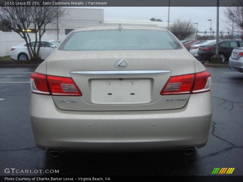 Satin Cashmere Metallic / Parchment 2010 Lexus ES 350