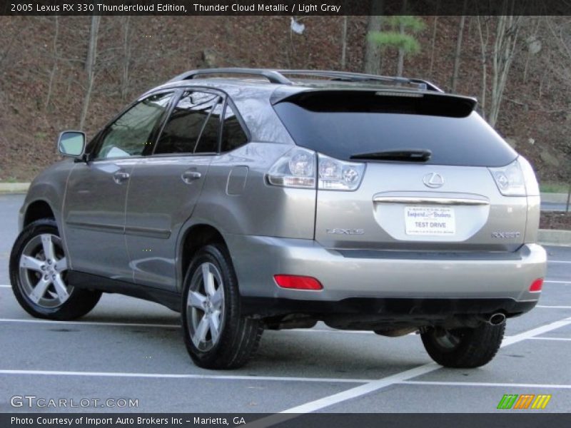 Thunder Cloud Metallic / Light Gray 2005 Lexus RX 330 Thundercloud Edition