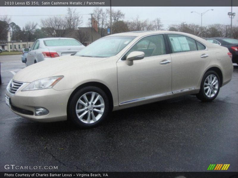 Satin Cashmere Metallic / Parchment 2010 Lexus ES 350