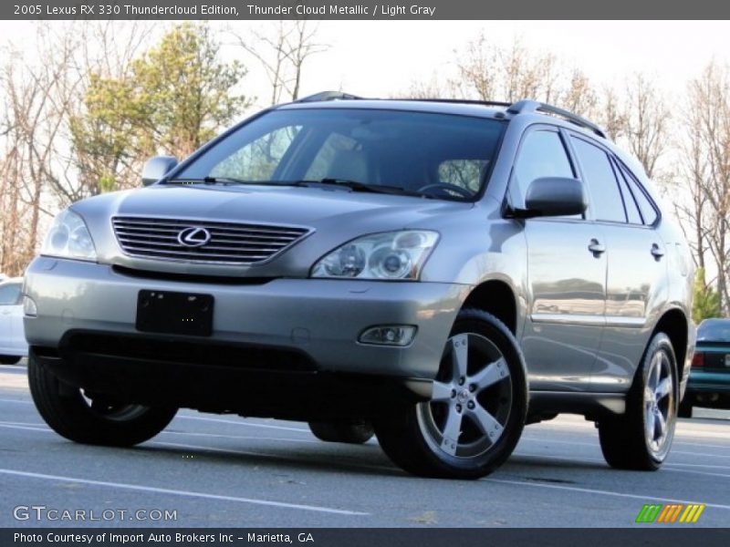 Thunder Cloud Metallic / Light Gray 2005 Lexus RX 330 Thundercloud Edition